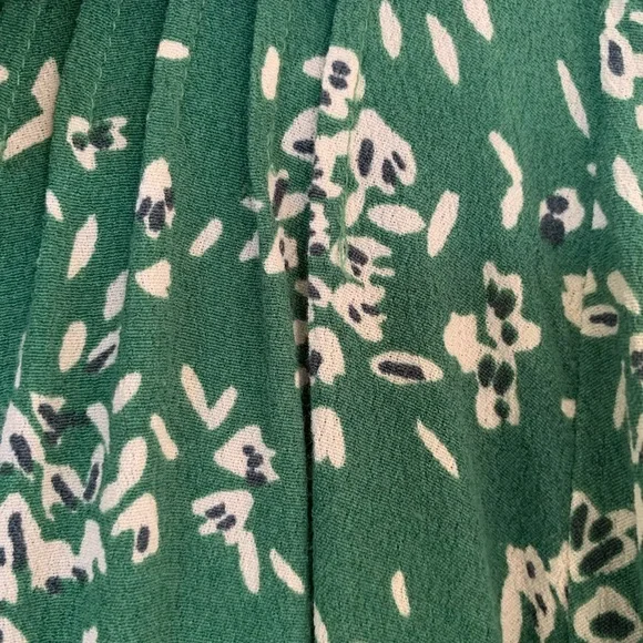 Ba&sh Green Floral Women's Top - Picture 4 of 6